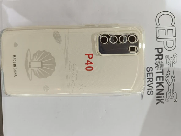 HUAWEİ P40 ŞEFFAF KILIF ürün görseli 1