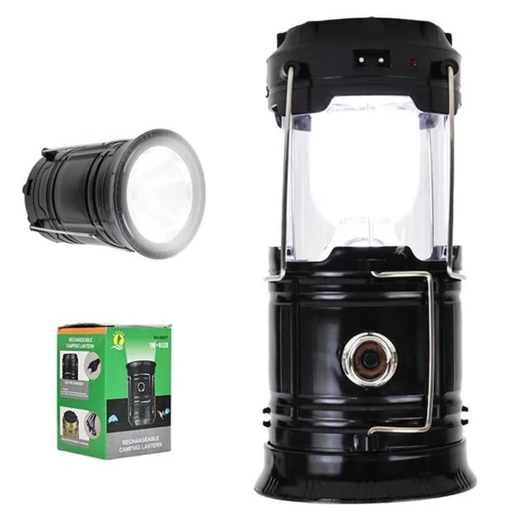 Powermaster Solar Şarjlı Kamp Lambası Sh-5800t 1w 6led ürün görseli 1