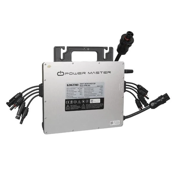 PowerMaster EM3000 3000 Watt Solar Micro Inverter AC220 Volt Trifaze Şebeke Bağlantılı MPPT İnvertör ürün görseli 1