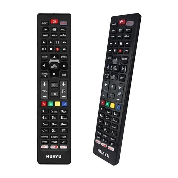 Huayu URC1522 Netflix-Youtube-Amazon Tuşlu Universal Led-Lcd Tv Kumanda ürün görseli 1