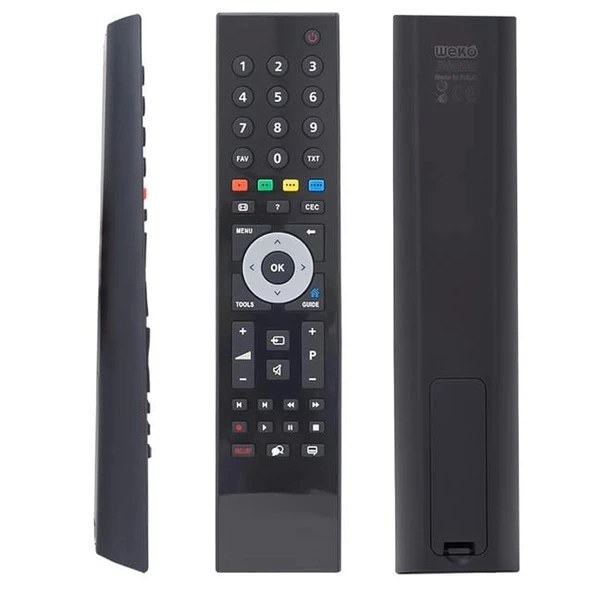 Arçelik A50-LEL-2B / Beko B42LEP6 Metalik Göbekli Lcd TV Kumandası ürün görseli 1