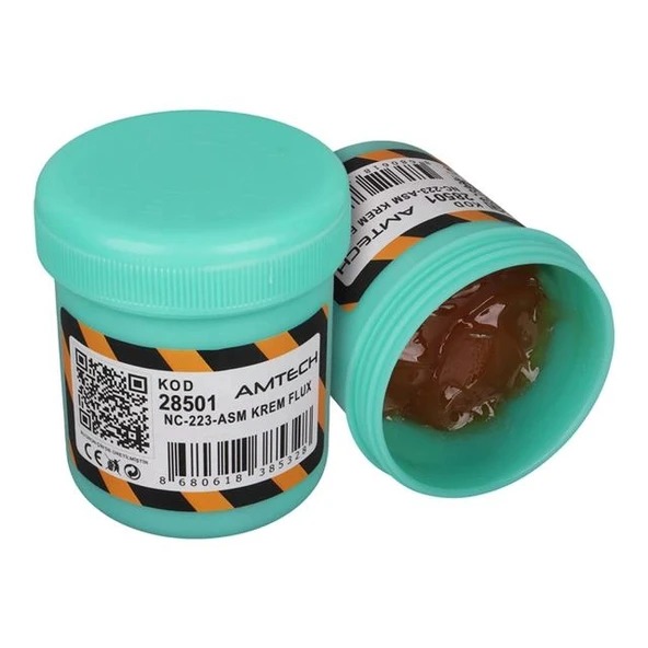 Amtech NC-223-ASM 100g Lehim Kremi (Flux) No-Clean Profesyonel SMD Lehimleme ürün görseli 1