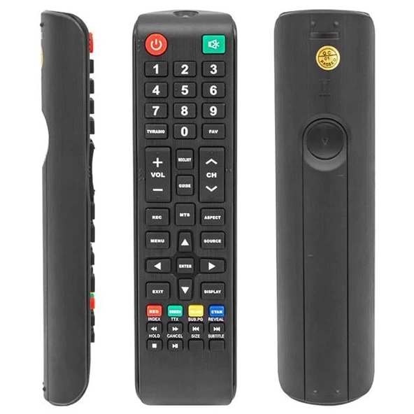 HEY 40194 Strong MS24EC2000 MS32EC2000 MS43EC4000 Fobem Uyumlu LCD LED TV Kumanda ürün görseli 1
