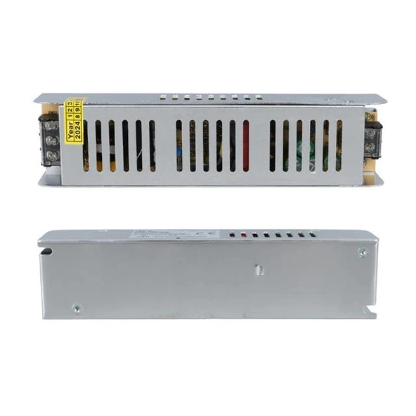 Ledx ALN-M2445S 24 Volt 4.5 Amper Metal Kasa Adaptör 190x48x38mm ürün görseli 1