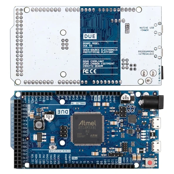 Arduino Due R3 ARM Cortex-M3 32-Bit Geliştirme Kartı (Micro-USB) ürün görseli 1