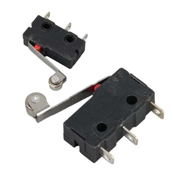 IC-168 / KW4-Z5F Micro Switch Lehim Bacak Makaralı 5A/250Vac ürün görseli 1