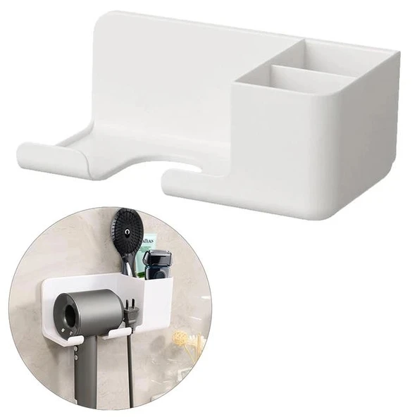 Sunup SN-27125 Banyo Rafı Sabunluk Diş Fırçası Saç Kurutma Makinesi ürün görseli 1