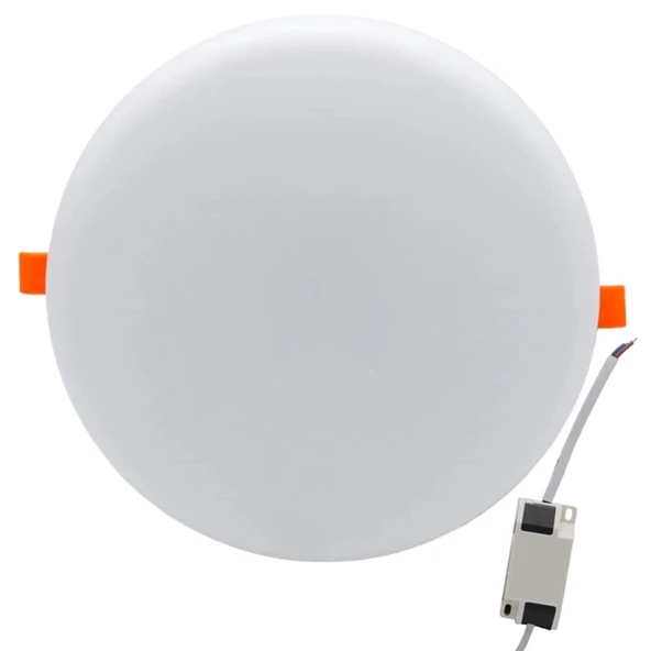 LEDX AL-AY24 36 Watt 4200 Lümen Genişlik Ayarlı Hareketli Raylı Yuvarlak Sıva Altı LED Panel ürün görseli 1