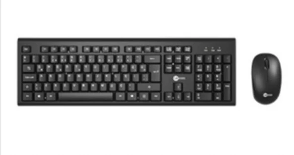 Lenovo Lecoo KW200-BK Siyah Kablosuz Ofis Klavye Mouse Seti ürün görseli 1