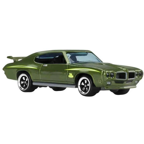 Hot Wheels Silver Series 1:64 Tekli Arabalar GRT01 JKY13 70 Pontiac GT0 Judge ürün görseli 1