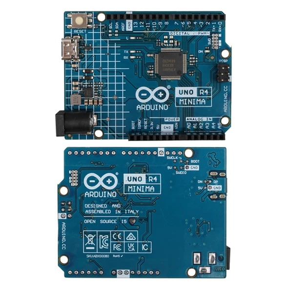 Arduino Uno R4 Minima (USB-C) 32-Bit Geliştirme Kartı ürün görseli 1