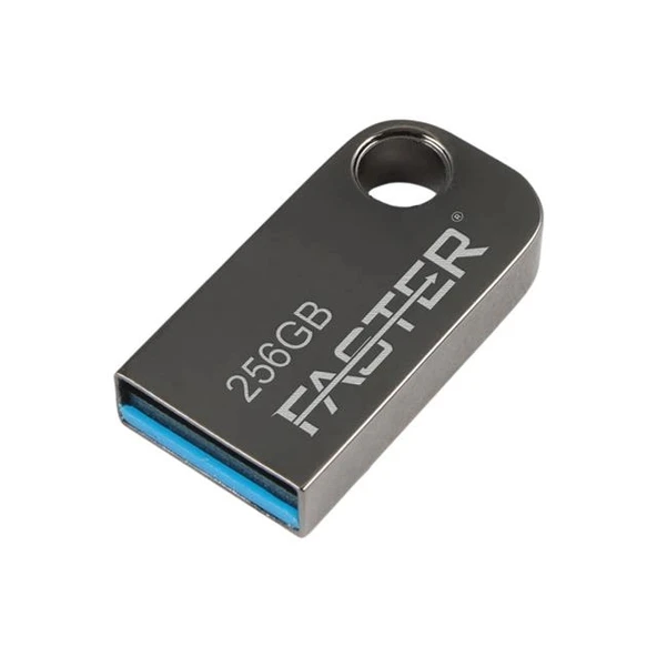 Faster 256 GB Mimi Serisi USB 3.0 Yüksek Hızlı Metal Flash Bellek ürün görseli 1