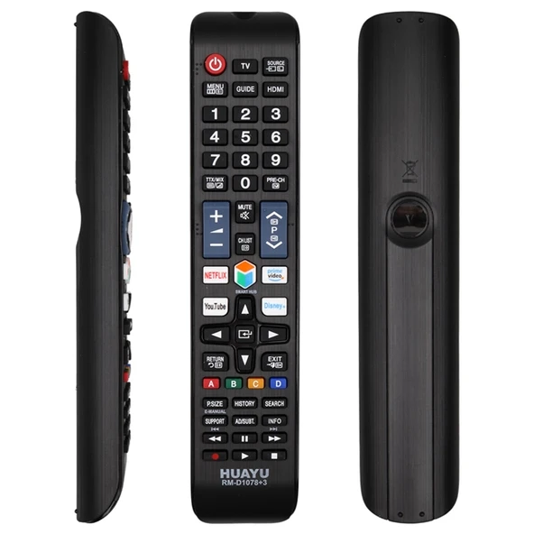 RM-D1078+3 Samsung Netflix Youtube Prime Video Disney+ Tuşlu LCD Led TV Kumanda ürün görseli 1