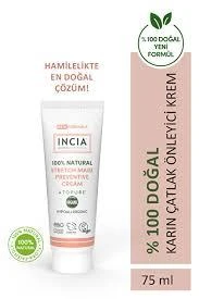 Incia Karın Çatlak Jel Kremi Çatlak Önleyici Organik Avokado Yağı Hamilelikte 75 ml ürün görseli 1