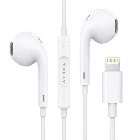 Powerway EarTON Iphone Lightning Konnektörlü Stereo Kulaklık ürün görseli 1