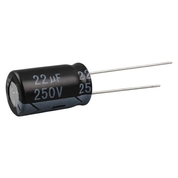 22/250 22Uf250V  12Mm X 13Mm - Resim 2