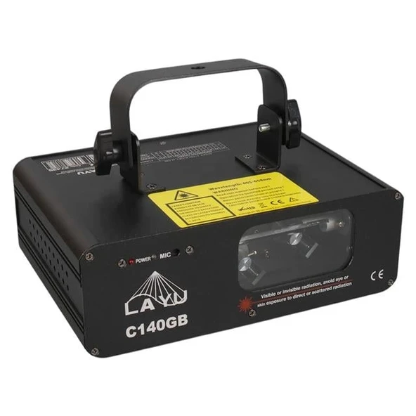 Layu C140Gb Yeşil-Mavi Çift Renk Beam Efekt Lazeri ürün görseli 1