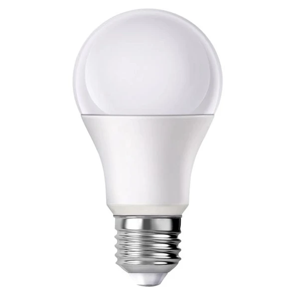 Powermaster PM-29496 E27 12 Volt 10 Watt 6500K Yerli Üretim Beyaz LED Ampul ürün görseli 1