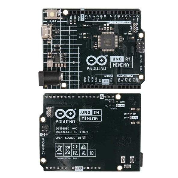 Arduino Uno R4 Minima Renesas RA4M1 (32-Bit USB-C) Geliştirme Kartı ürün görseli 1