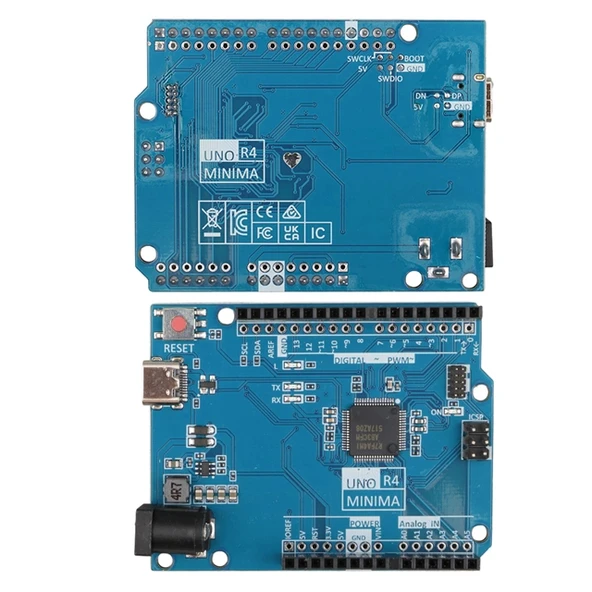 Arduino Uno R4 Minima Renesas RA4M1 (USB-C) Geliştirme Kartı ürün görseli 1