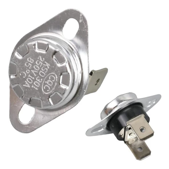85°C NC (Normalde Kapalı) KSD301 Bimetal Termostat ürün görseli 1