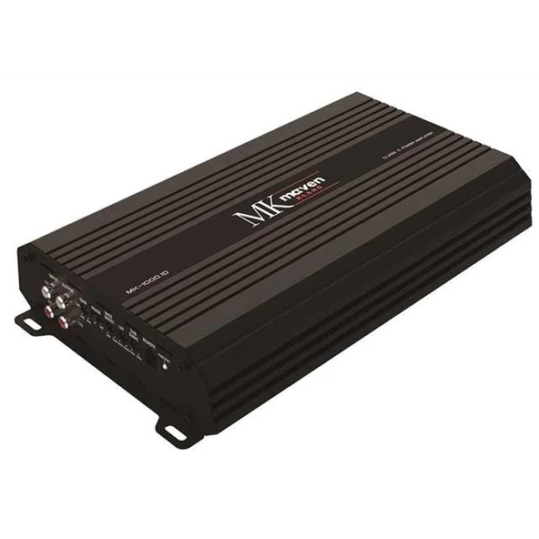MK Maven MK-1000.1D Mono 1 Kanal 1000W RMS Subwoofer Bass Kontrollü Class D Oto Amfisi (Amplifikatör) ürün görseli 1