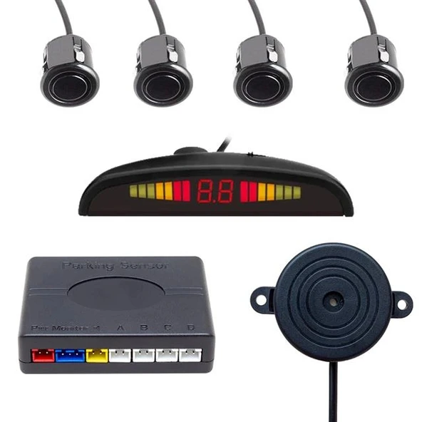 Powermaster Park Sensörü Ekranlı PM-3861 ürün görseli 1