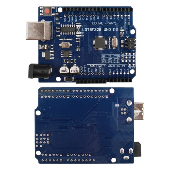Arduino LGT8F328 UNO R3 Yüksek Performanslı Geliştirme Kartı ürün görseli 1