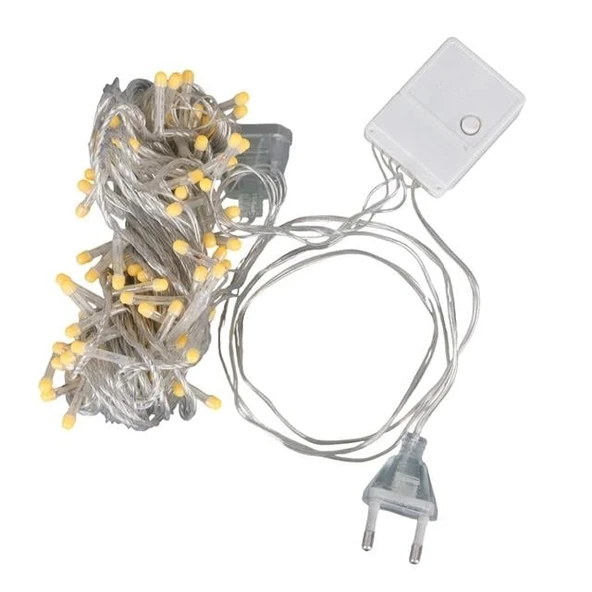 Winnboss WN-1182 Gün Işığı 10 Metre Dekoratif Led Yılbaşı Işığı 5 Watt AC220V ürün görseli 1