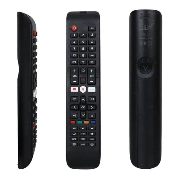 Hey Küçük Kalıp Sunny Axen Woon Hilevel Preo Elton Netflix Youtube Tuşlu Lcd Led TV Kumanda ürün görseli 1