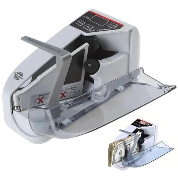 Powermaster PM-27184 Taşınabilir Dc 5v Mini Uv Işık Para Sayma Ve Kontrol Makinesi ürün görseli 1