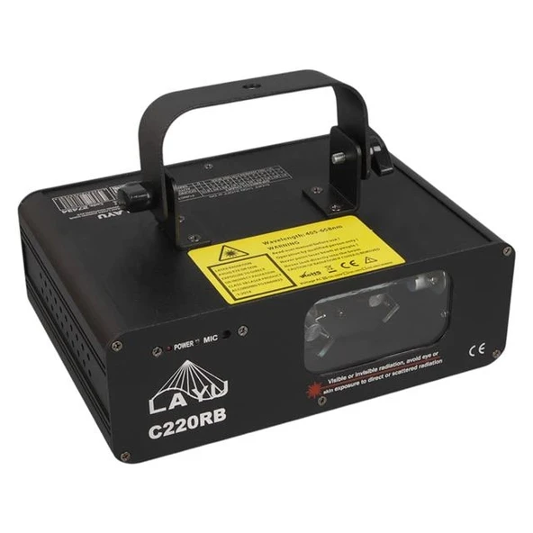 Layu C220RB Kırmızı-Mavi Çift Renk Beam Efekt Lazeri ürün görseli 1
