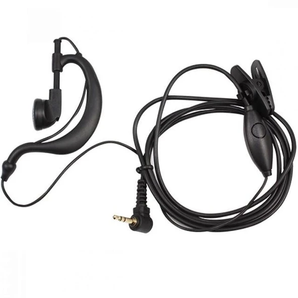 PowerMaster PMR2-5 WLN KD-C80 Motorola T6N Aselsan Cobra PMR Akustik EL Telsizi Mikrofonlu Kulaklık 2.5mm Stereo Jacklı ürün görseli 1