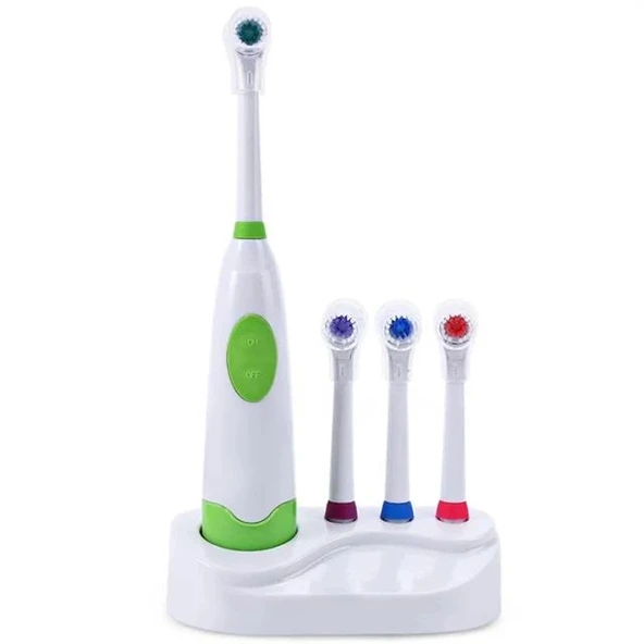 Powermaster G-08 Dönen Başlıklı Pilli Otomatik Diş Fırçası (3 Adet Yedek Başlık) ürün görseli 1