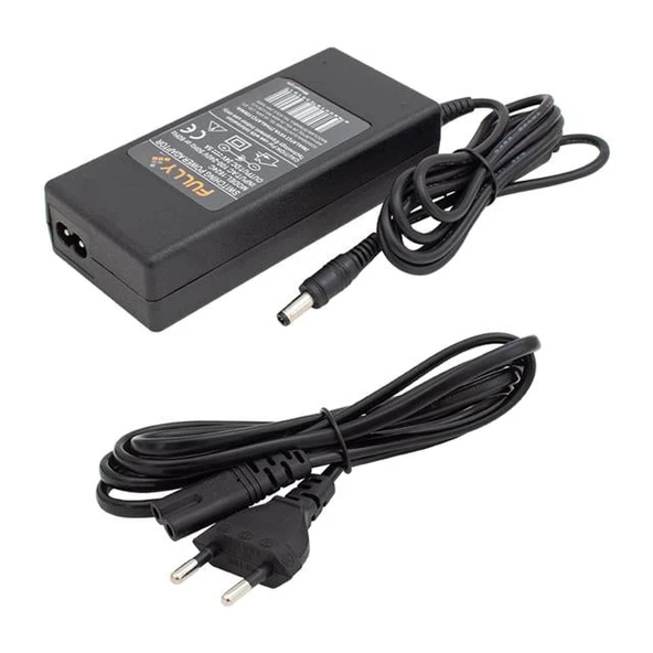 Fully 1624C 24 Volt 5 Amper 5.5 x 2.5 Uç Plastik Kasa Monitör Adaptörü ürün görseli 1