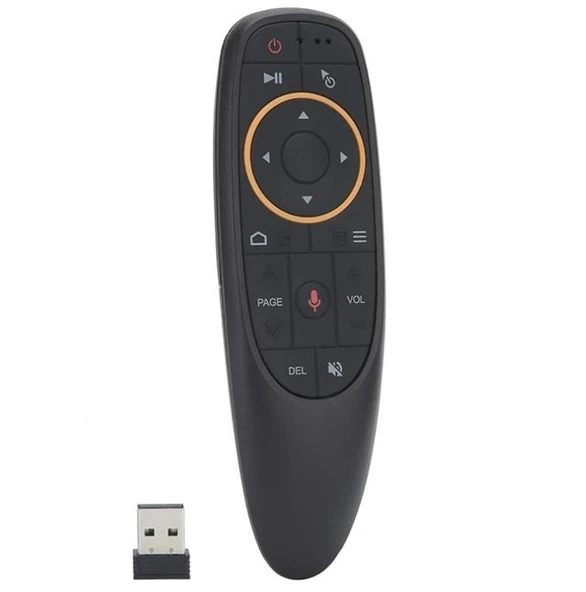 G10 Android-Windows-Linux-TV Box-Mac OS Uyumlu 2.4 Ghz Ses Komutlu Wireless Air Mouse Uzaktan Kumanda ürün görseli 1