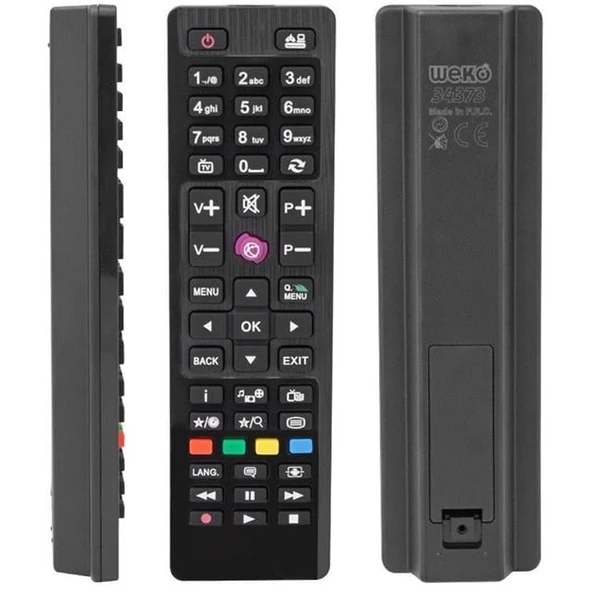 HEY 40136 Vestel SEG Regal RC4849 RM L260 Mini MOR Uyumlu LCD LED TV Kumanda ürün görseli 1
