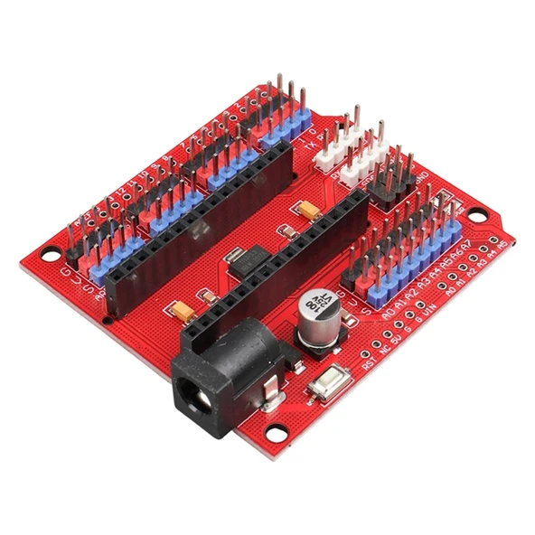 Arduino Uno Sensor Shield V5.0 (Sensör Genişletme Kartı) - Resim 2
