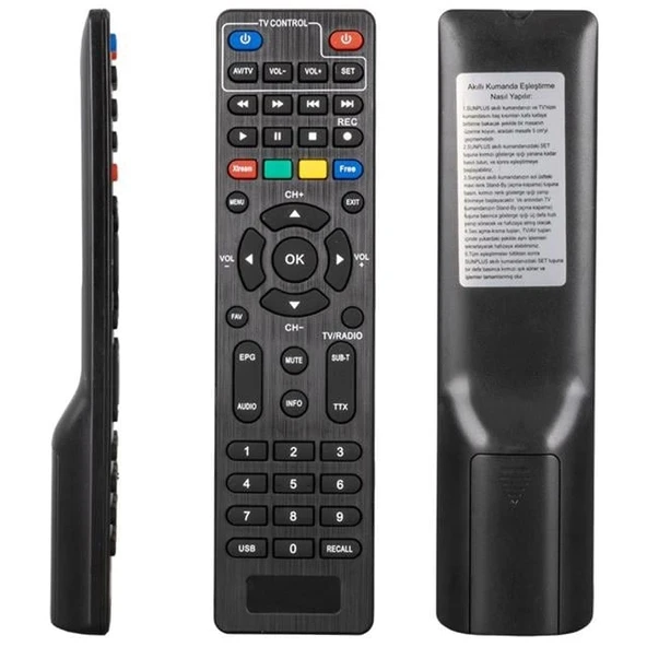 HEY 40129 Sungate Sunplus Astra Falcon FULL HD Özelli̇kli̇ Uydu Kumanda ürün görseli 1