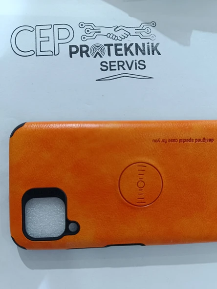 Huawei p40 LİTE turuncu kılıf - Resim 2