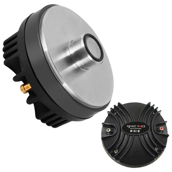 MagicVoice M-51/B 80W RMS 8 Ohm 51mm Profesyonel Hoparlör Tweeter Driver Ünitesi ürün görseli 1