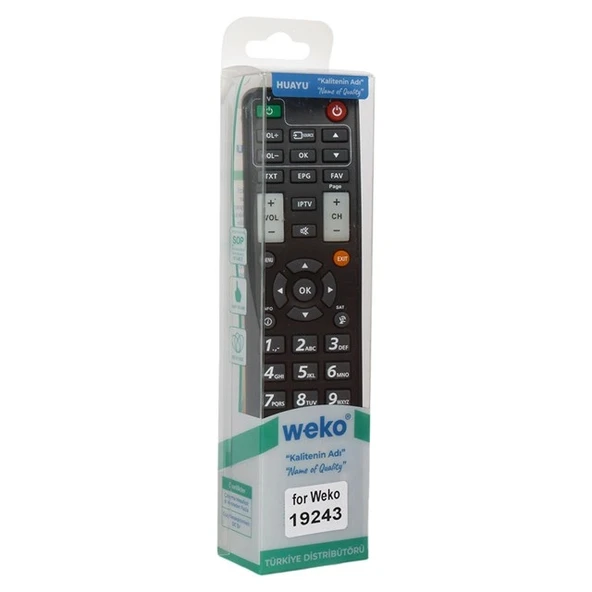 Weko 2000HD (2023 HD) Programlanabilir Akıllı Kumanda - Resim 2