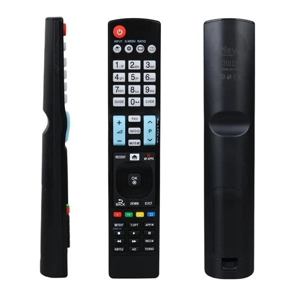 Hey Küçük Kalıp LG Akb74455401 Recent MY Apps Tuşlu Lcd Led TV Kumanda ürün görseli 1