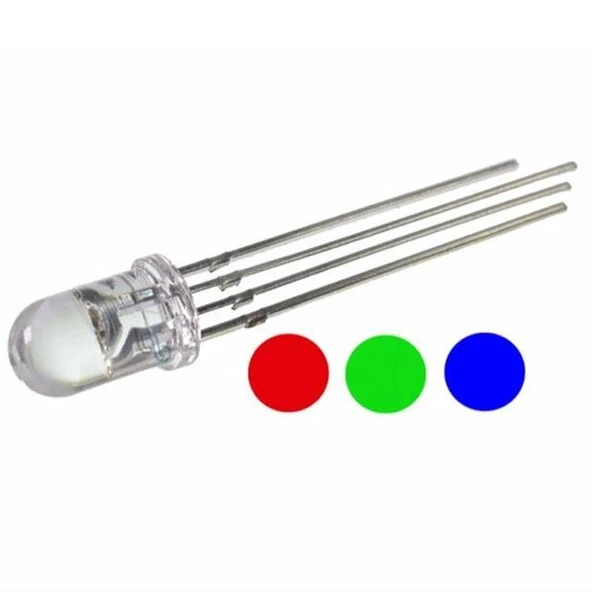 Powermaster 1592-5Mm RGB Led 4 Pin Ortak Katot ürün görseli 1