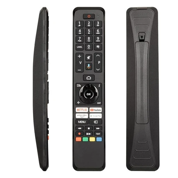 Huayu VS-V4 Vestel Netflix-Youtube-Google Play-Prime Video Tuşlu Ses Komutlu Lcd Led Tv Kumanda ürün görseli 1