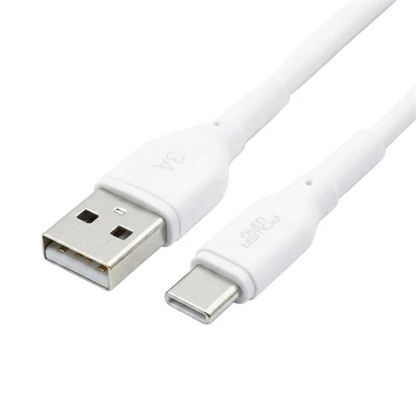 Powerway TY21 3 Amper 25 Watt USB TO Type-C Hızlı Şarj Ve Data Kablosu ürün görseli 1