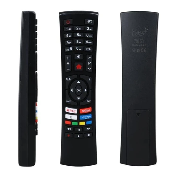 Hey Küçük Kalıp Toshiba CT-8528 Netflix Youtube Rakuten TV Tuşlu Lcd Led TV Kumanda ürün görseli 1