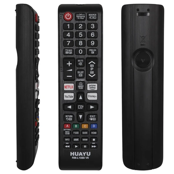 RM-L1088 V6 Netflix Rakuten Amazon Prime - Disney+ Tuşlu Samsung LCD Led TV Kumanda ürün görseli 1