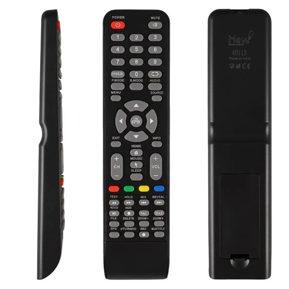 HEY 40113 ONVO Nordmende Ov32150 Ov39150 Ov42250 Ov43250 Uyumlu LCD LED TV Kumanda ürün görseli 1