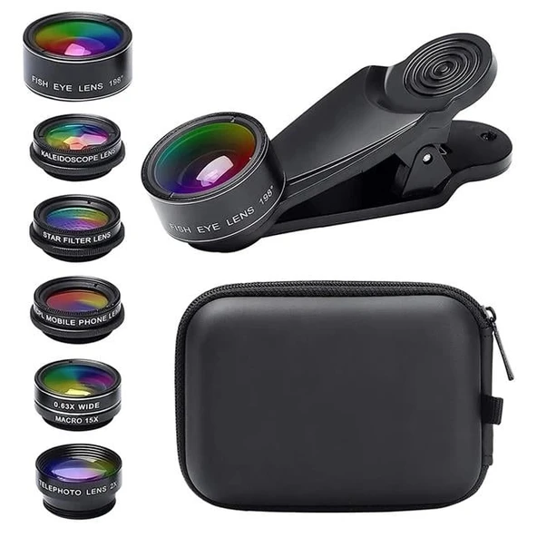 PowerMaster PM-25951 Telefon Kamera 6Lı Set Lens Kiti ürün görseli 1